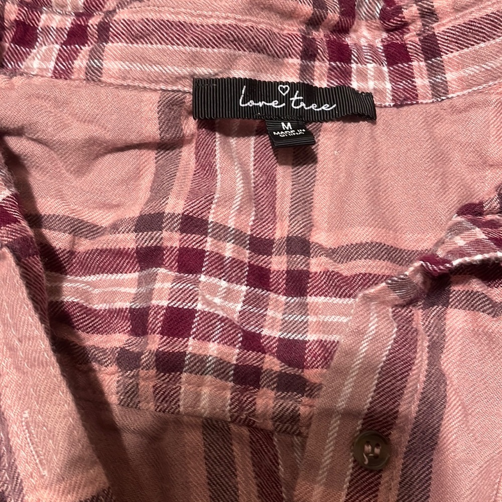Pink flannel - Picture 2 of 2
